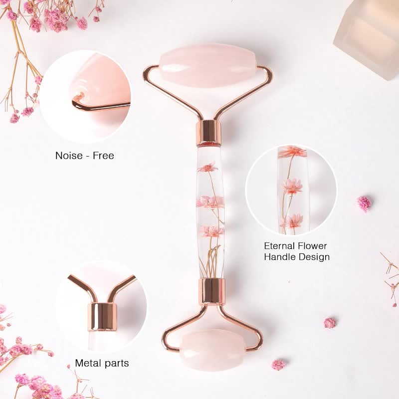Lumivonelle Rose Quartz Face Roller