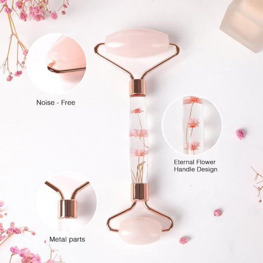 Lumivonelle Rose Quartz Face Roller